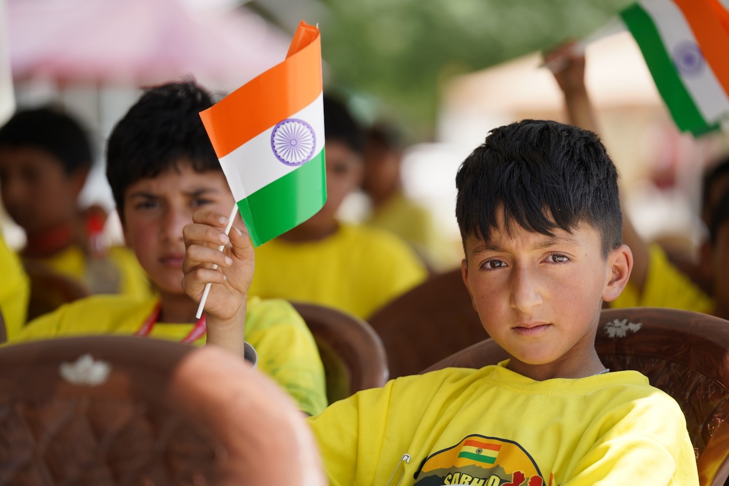 Sarhad Shauryathon theme visual